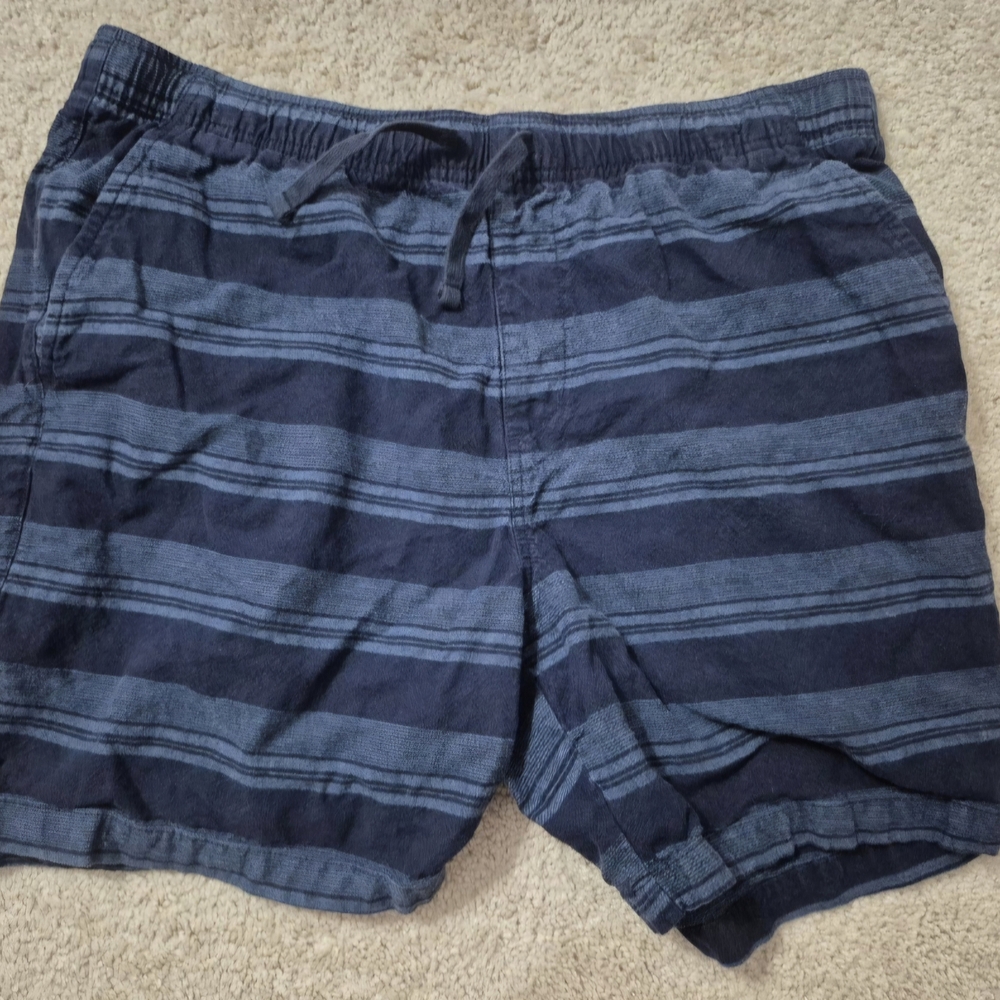 Old Navy Men's Striped Linen Jogger Shorts